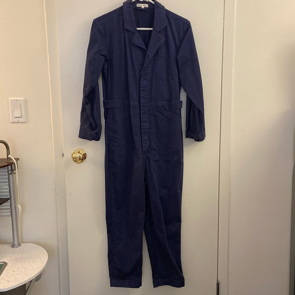 Alex Mill standard jumpsuit navy xs
